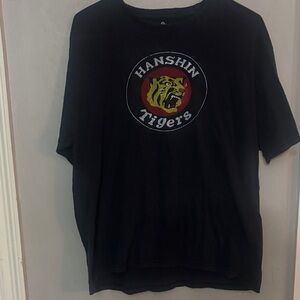 Red Jacket Black Hanshin Tigers Tee